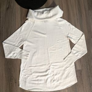 Tommy Hilfiger Ivory Cowl Neck Sweater Medium
